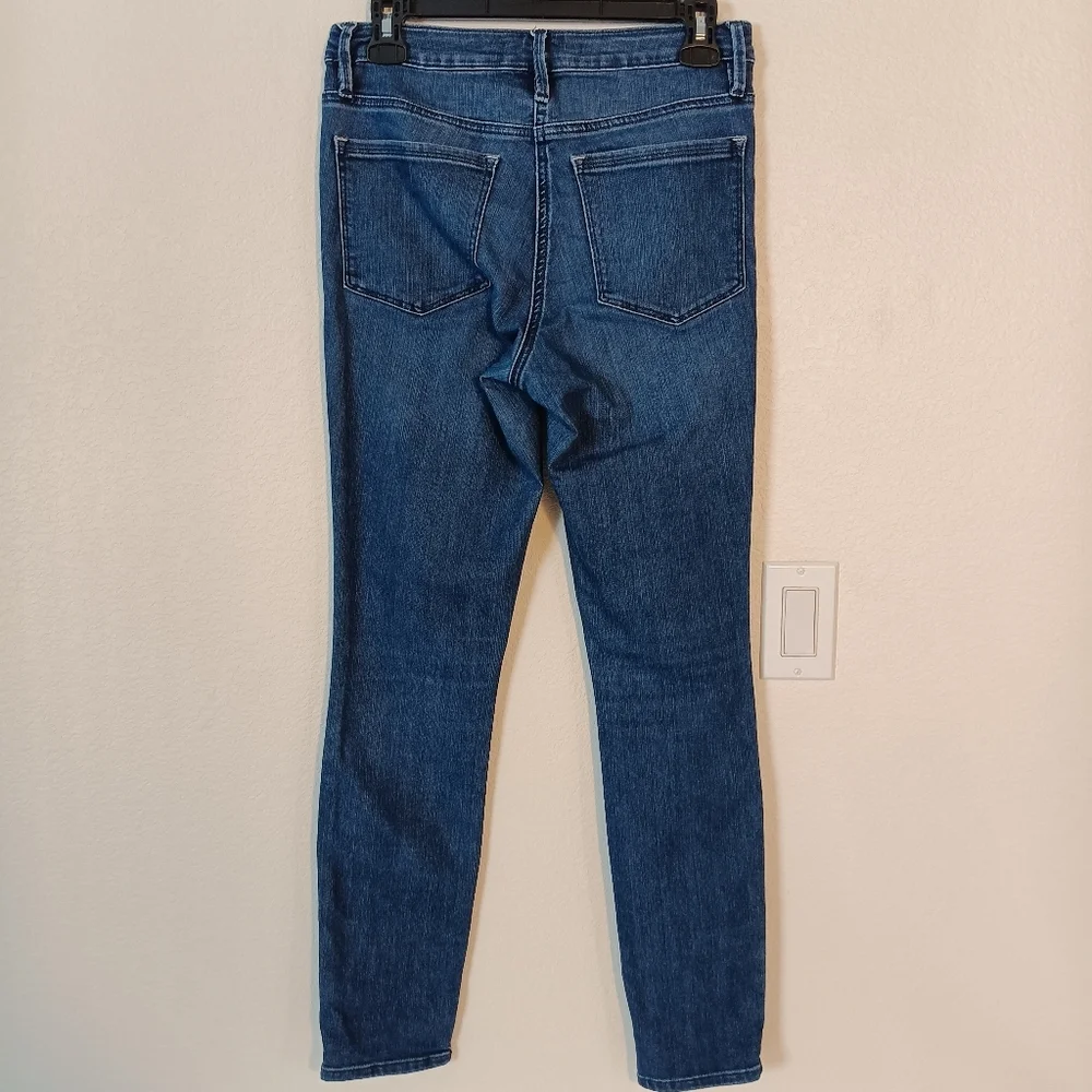 Athleta Jegging Jeans Women's Size‎ 6 Skinny Dark Wash Stretch Sculptek